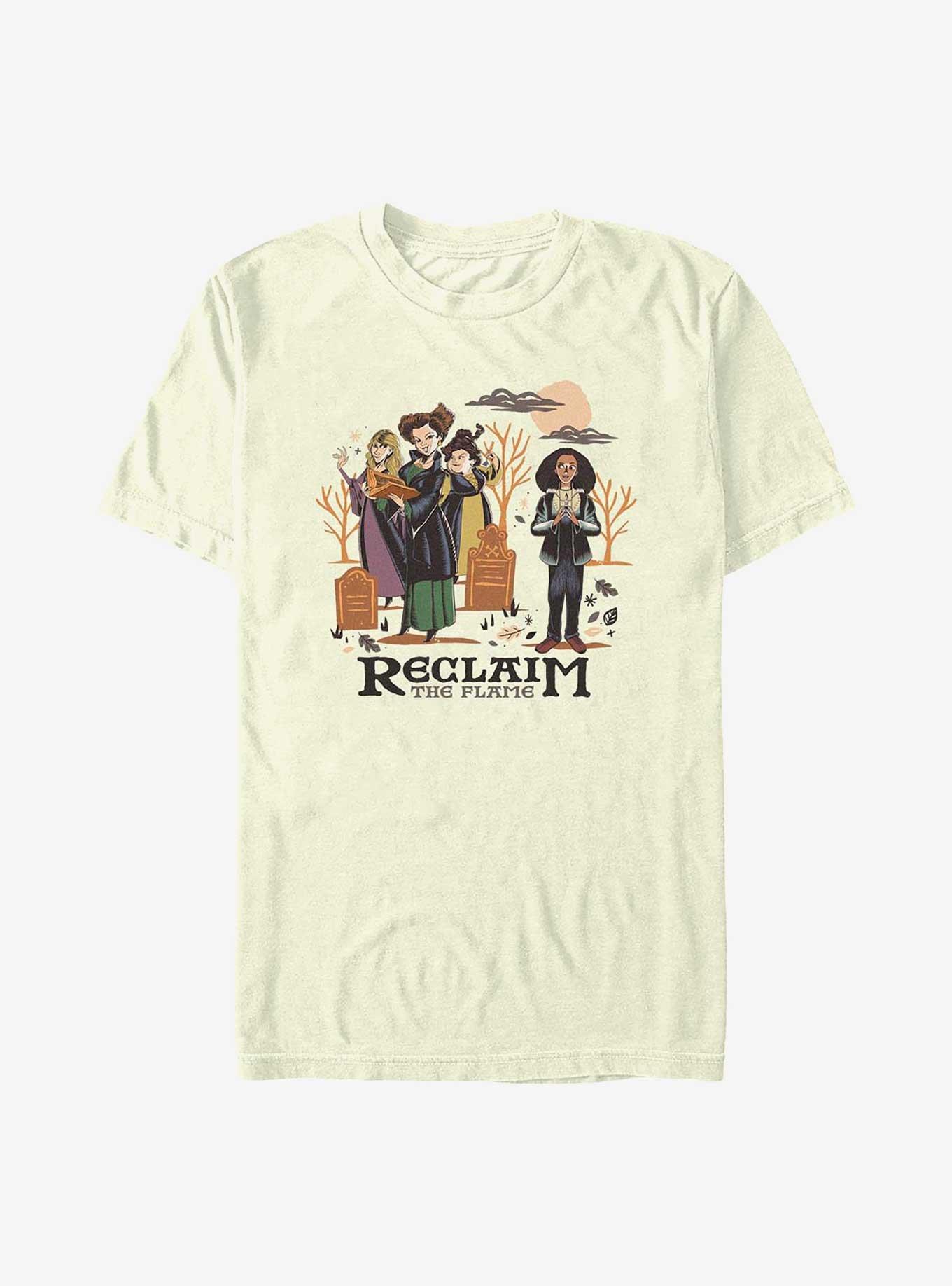 Disney Hocus Pocus Reclaim The Flame T-Shirt, NATURAL, hi-res