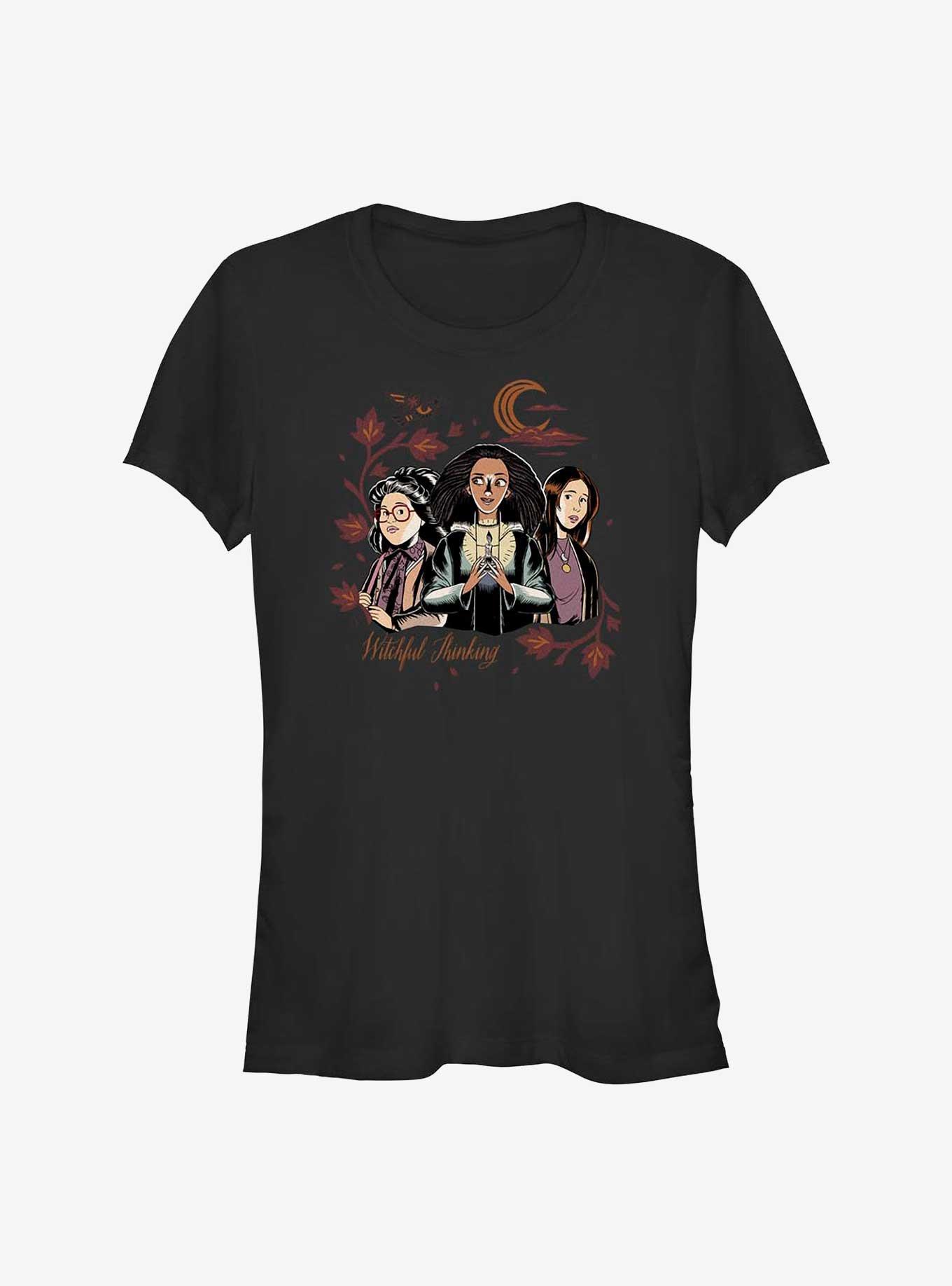 Disney Hocus Pocus Witchful Thinking Girls T-Shirt, BLACK, hi-res