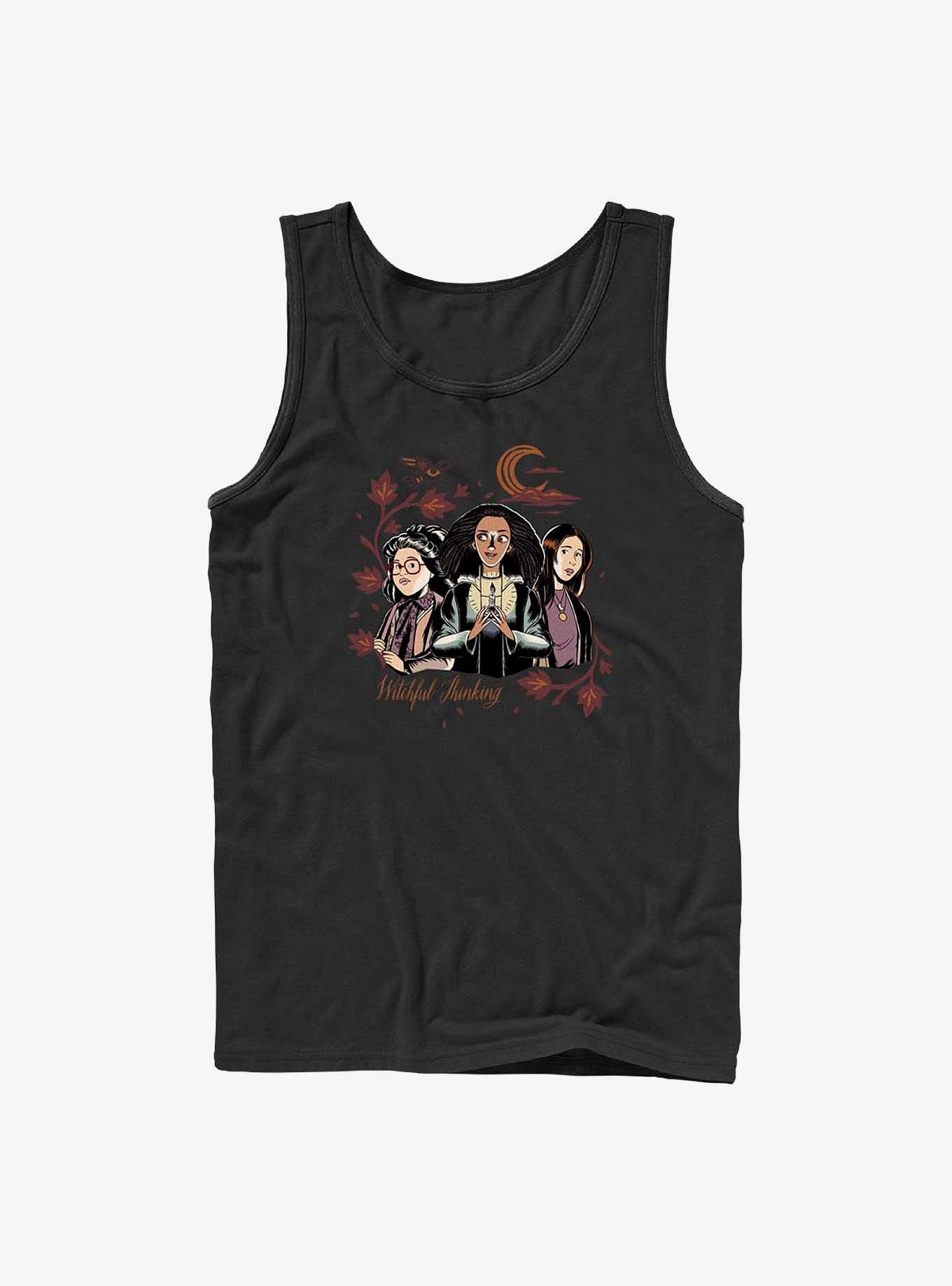 Disney Hocus Pocus Witchful Thinking Tank, BLACK, hi-res