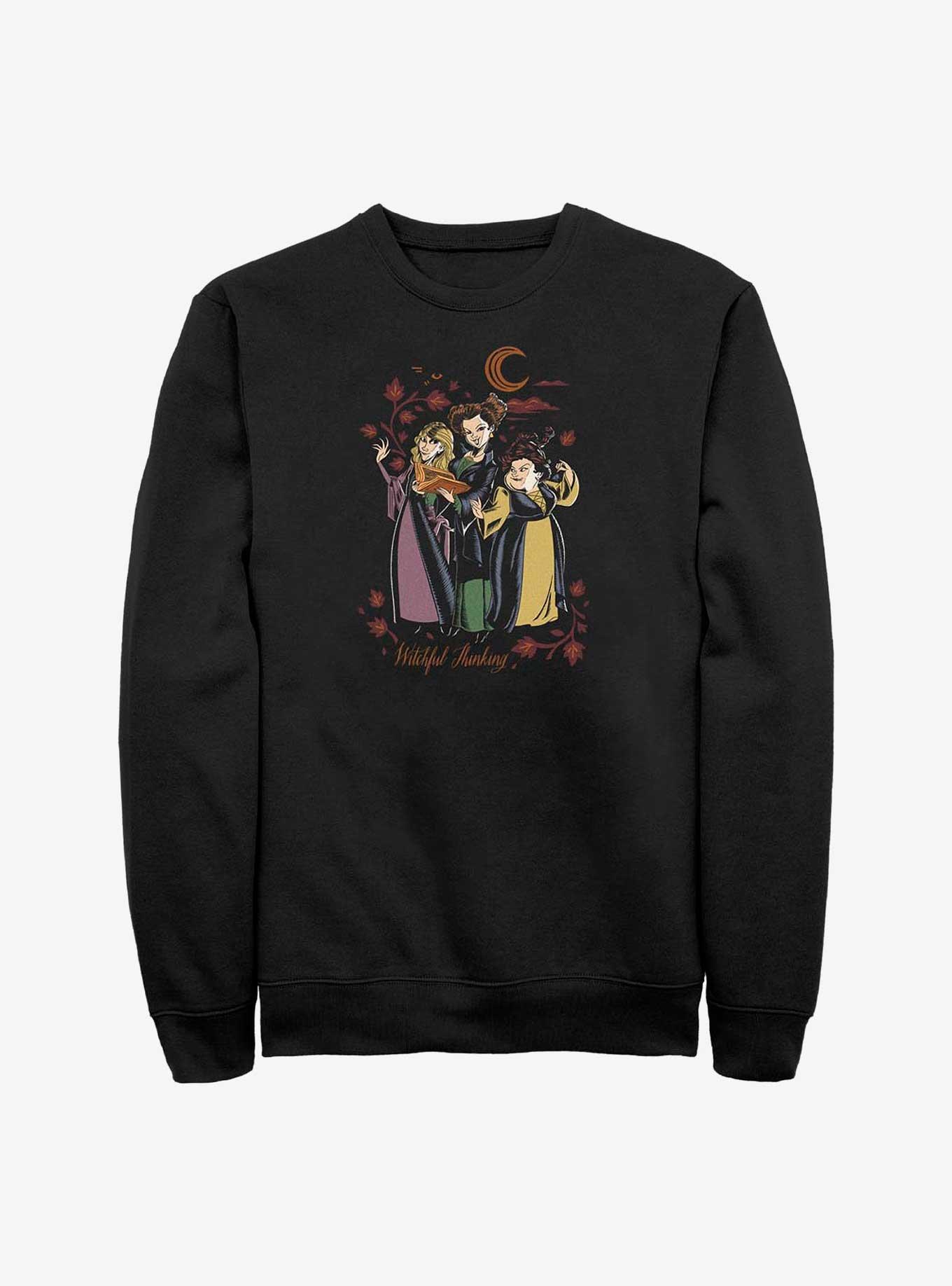 Disney Hocus Pocus Witchful Thinking Full Sweatshirt