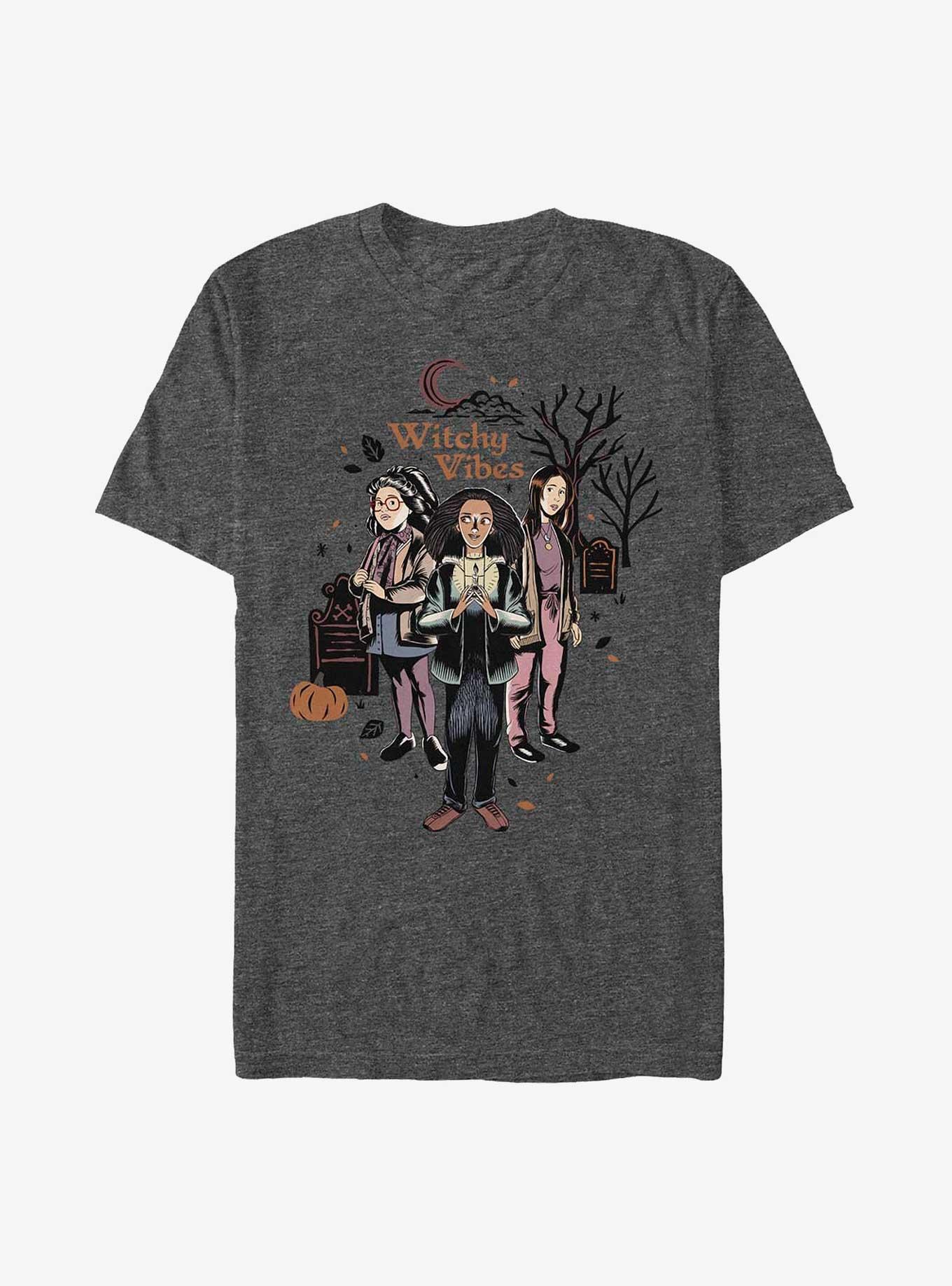 Disney Hocus Pocus Witchy Vibes T-Shirt, , hi-res