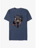 Disney Hocus Pocus Witchy Vibes T-Shirt, NAVY HTR, hi-res