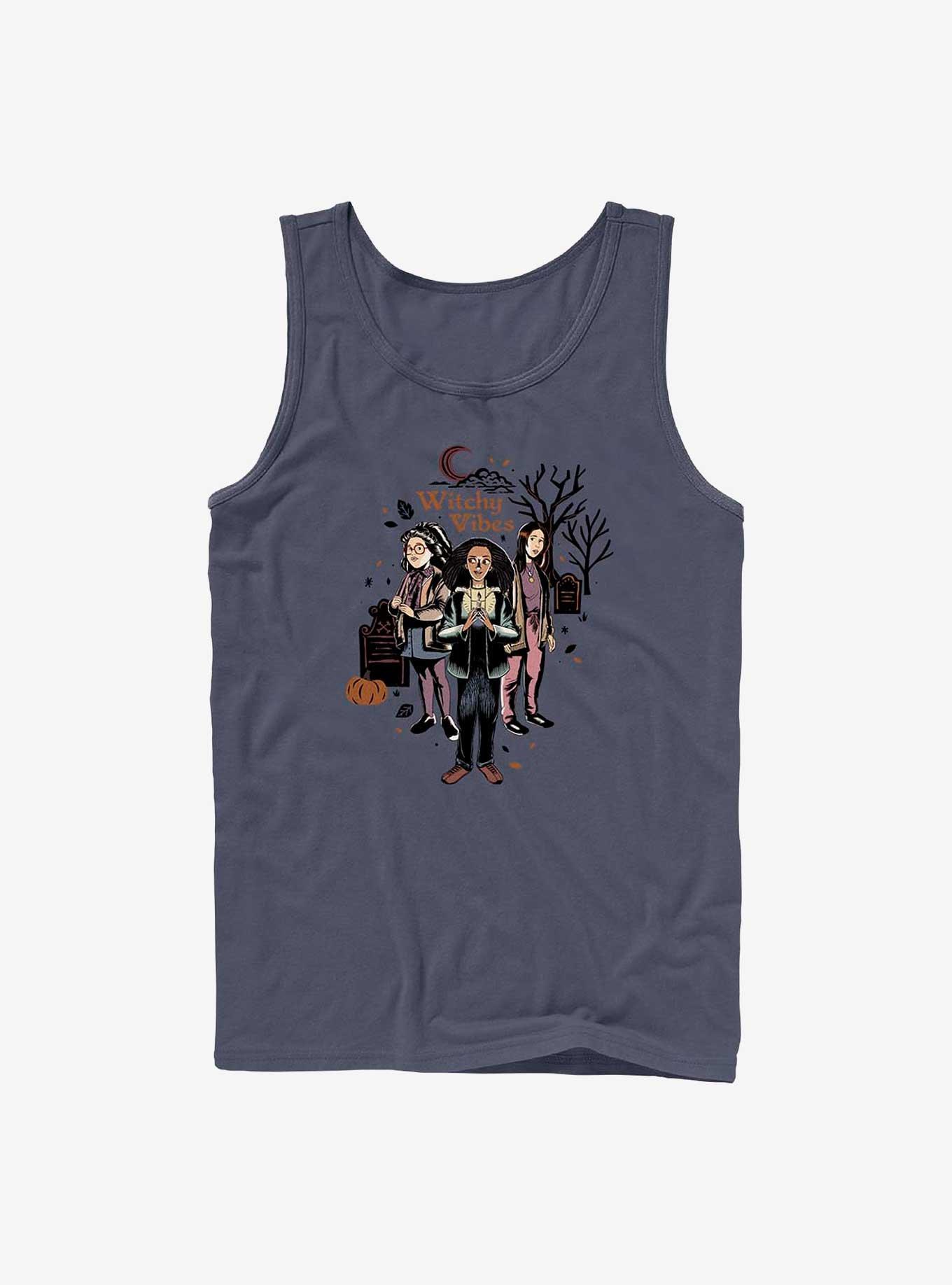 Disney Hocus Pocus Witchy Vibes Tank, NAVY, hi-res