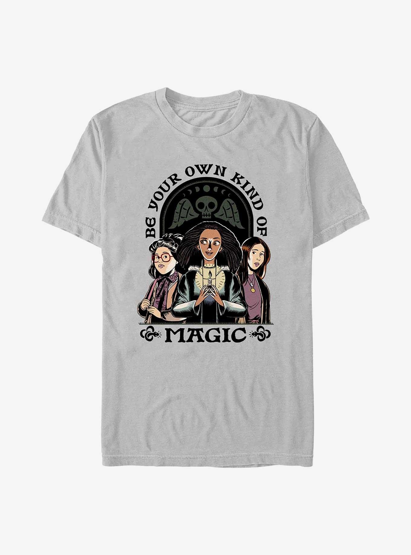 Disney Hocus Pocus Your Own Kind Of Magic T-Shirt, SILVER, hi-res