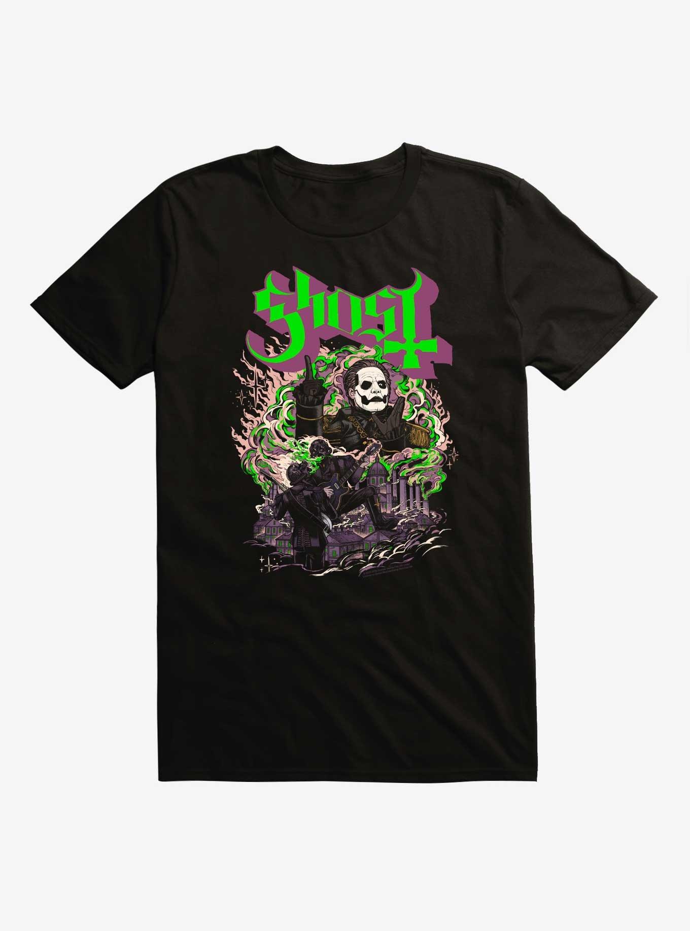 Ghost Smoke Stacks T-Shirt, , hi-res