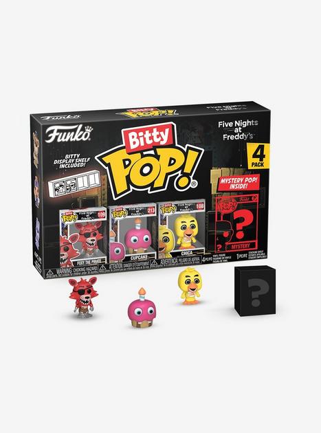 Funko Bitty POP! Five Nights at Freddy's 4-pack- Foxy, Cupcake