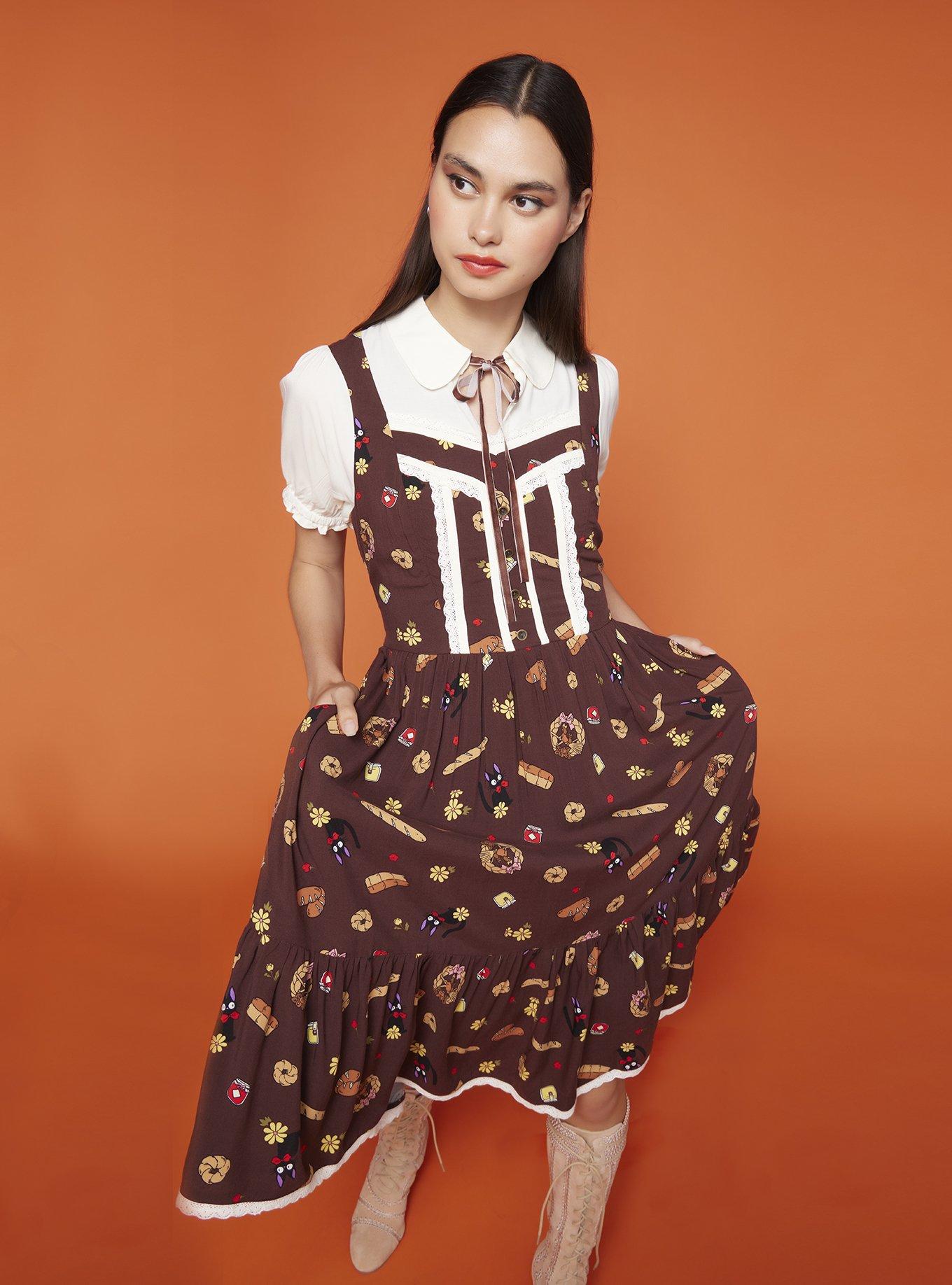 Her Universe Studio Ghibli Kiki's Delivery Service Icon Retro Dress, MULTI, hi-res