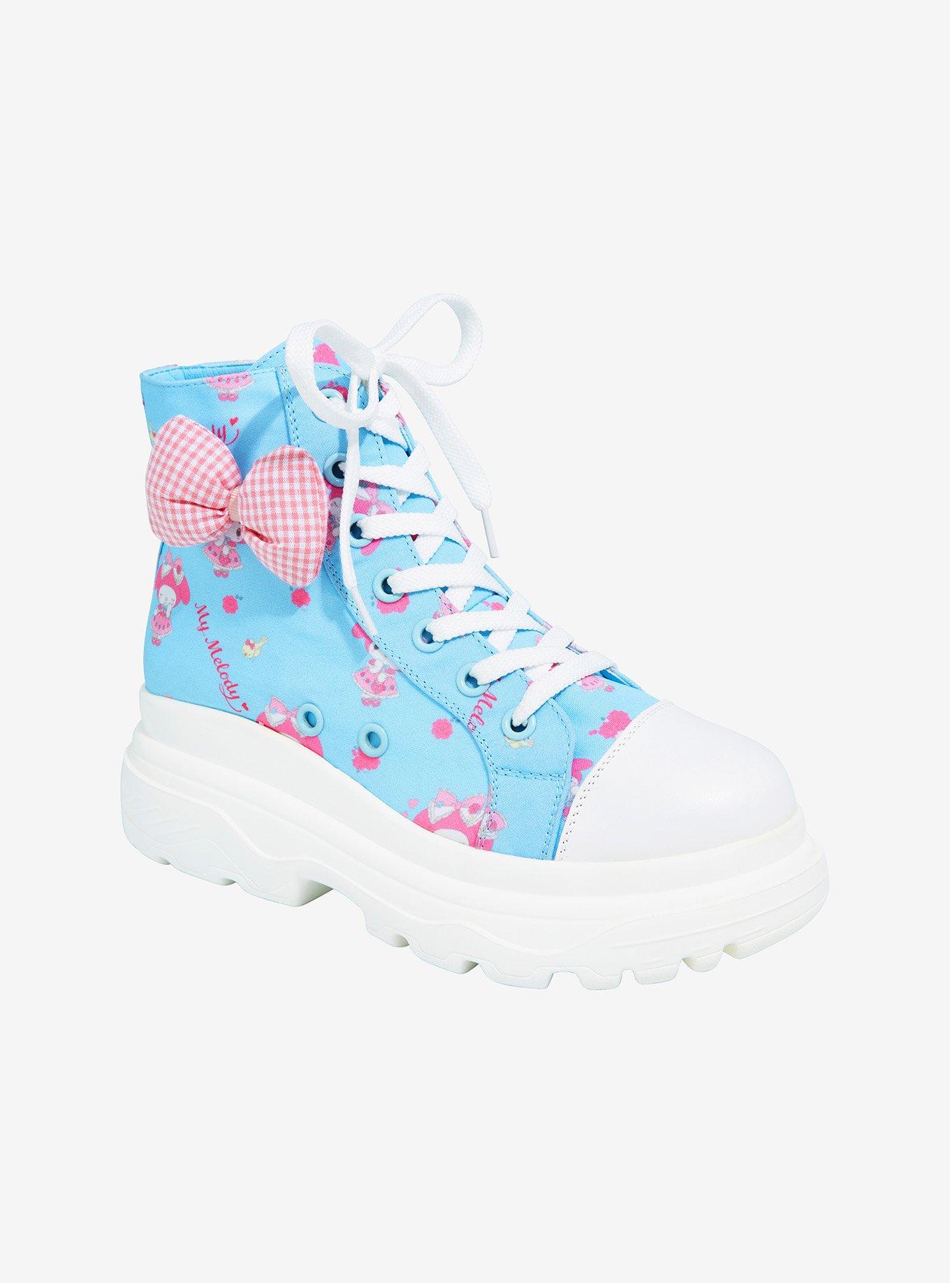 My Melody Bows High-Top Platform Sneakers, MULTI, hi-res