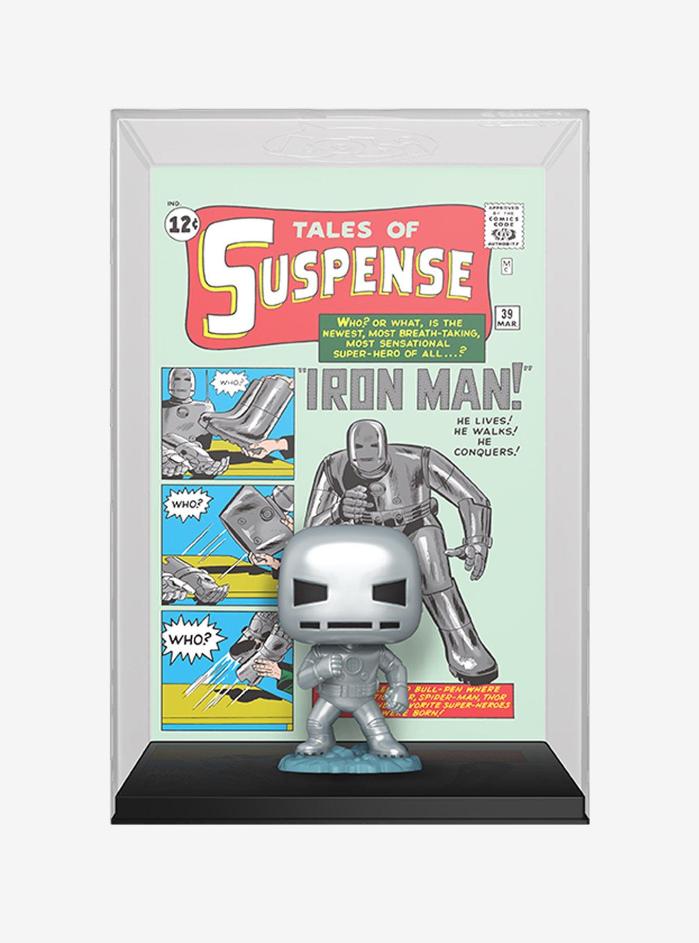 Funko Marvel Pop! Comic Covers Iron Man Vinyl Collectible, , hi-res