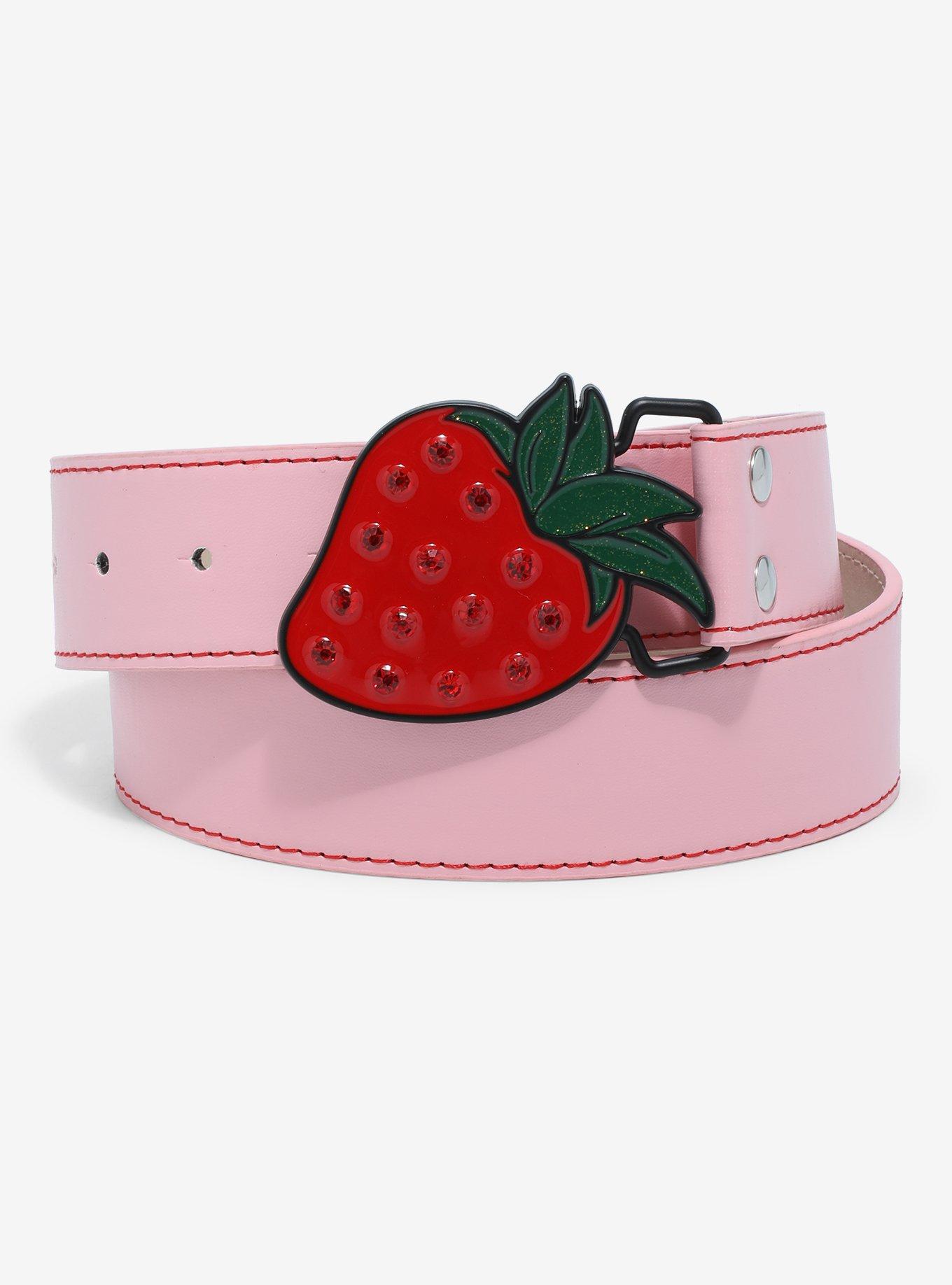 Strawberry Rhinestone Belt, MULTI, hi-res
