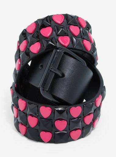 BEP HEART STUDS ベルト　BLACK BEP HEART STUDS ベルト BLACK