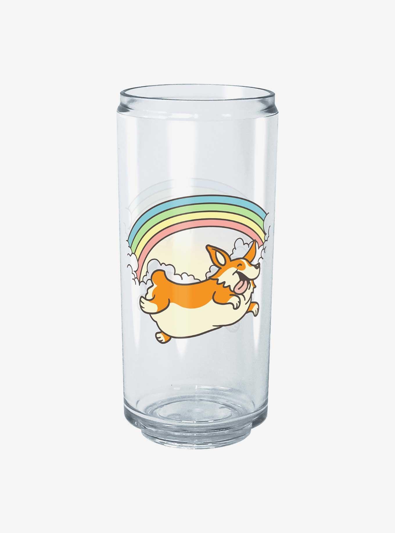 Hot Topic Corgi Rainbow Jump Can Cup , , hi-res