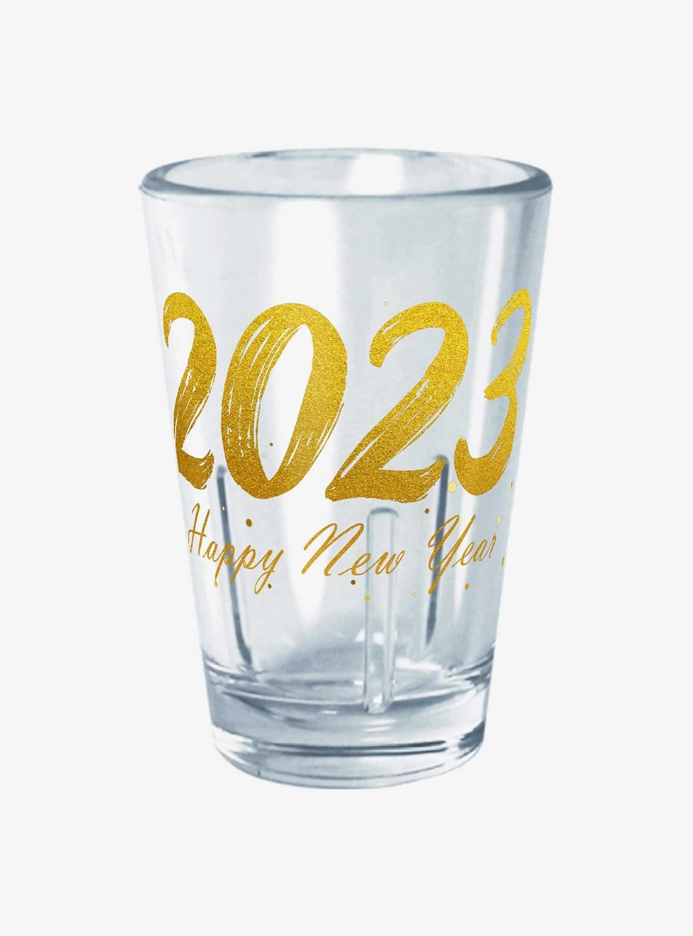 2023 Happy New Year Mini Glass
