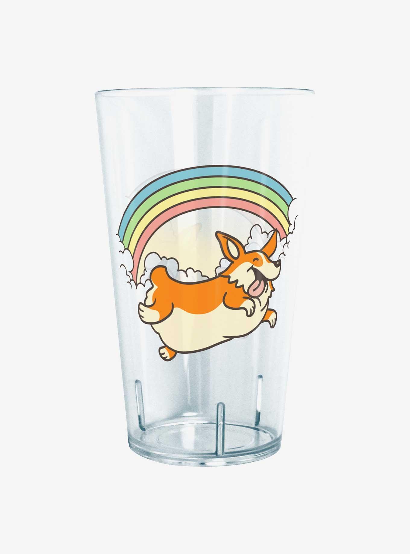Hot Topic Corgi Rainbow Jump Tritan , , hi-res