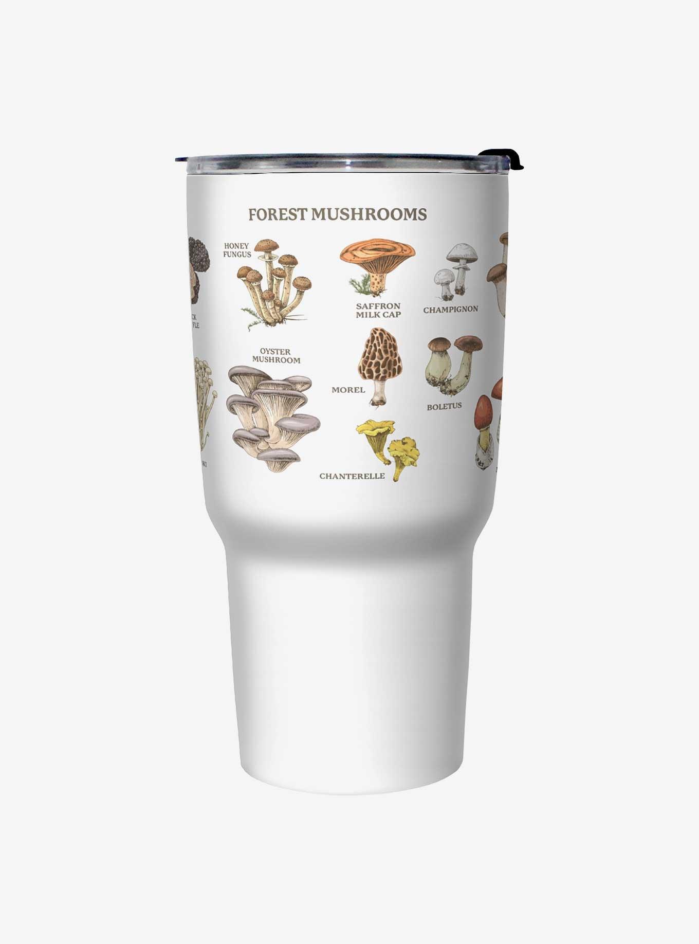 Hot Topic Wild Mushrooms Travel Mug , , hi-res