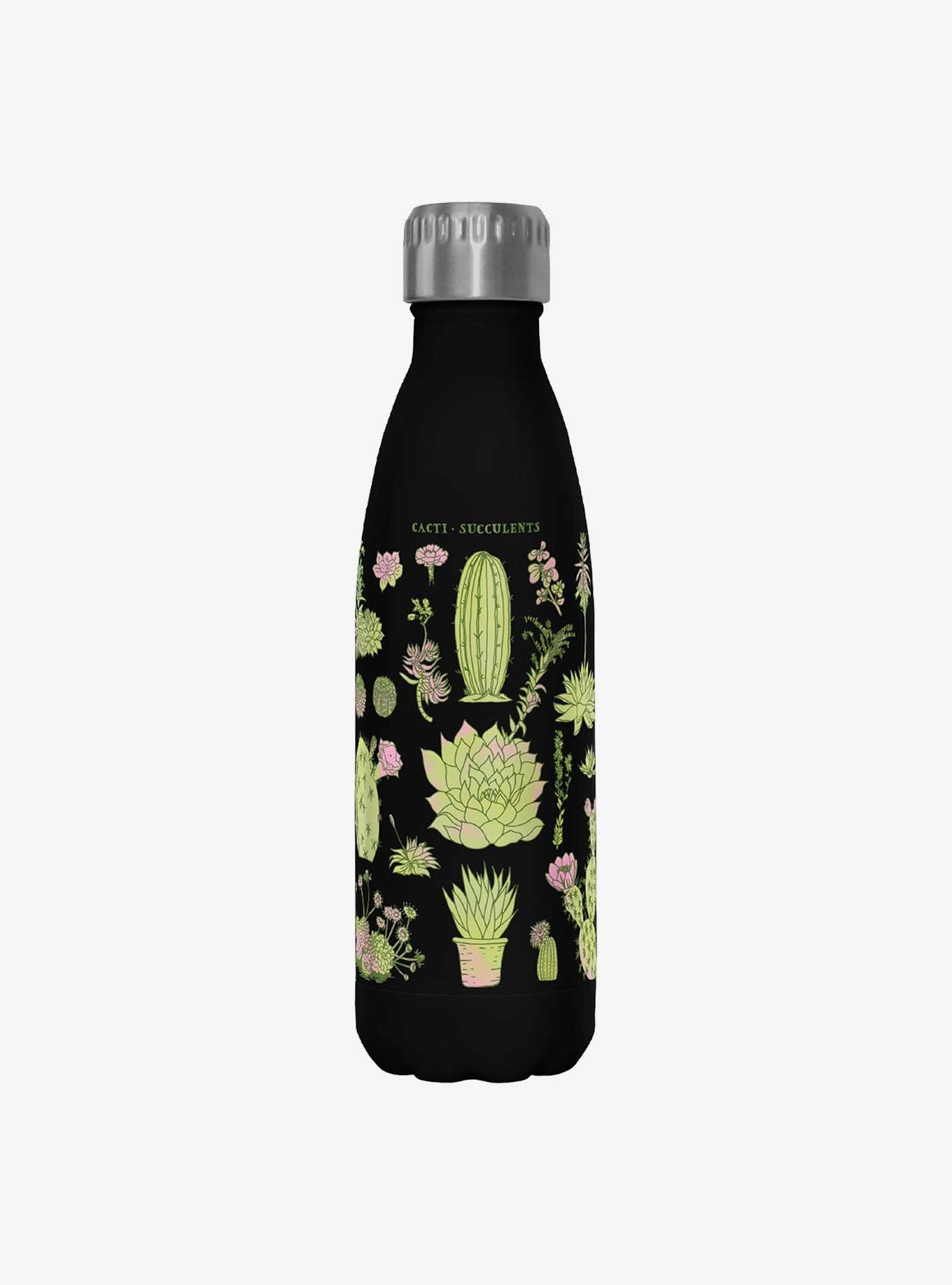 Cacti Chart Drawing Water Bottle, , hi-res