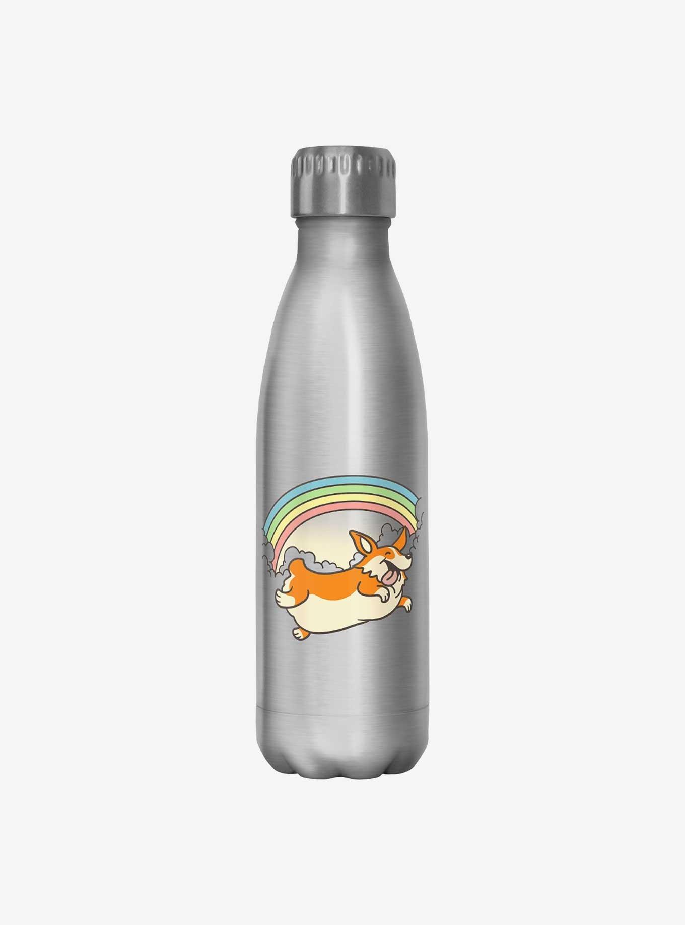 Corgi Rainbow Jump Water Bottle, , hi-res
