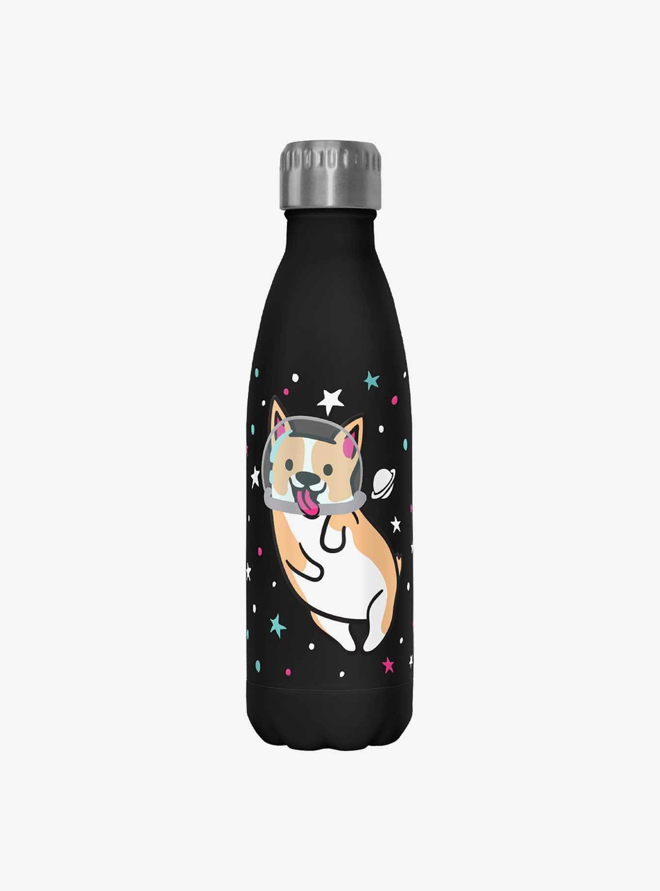 Hot Topic Space Corgi Water Bottle 