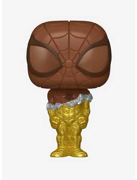 Funko Marvel Pop! Spider-Man (Chocolate) Vinyl Bobble-Head Figure, , hi-res