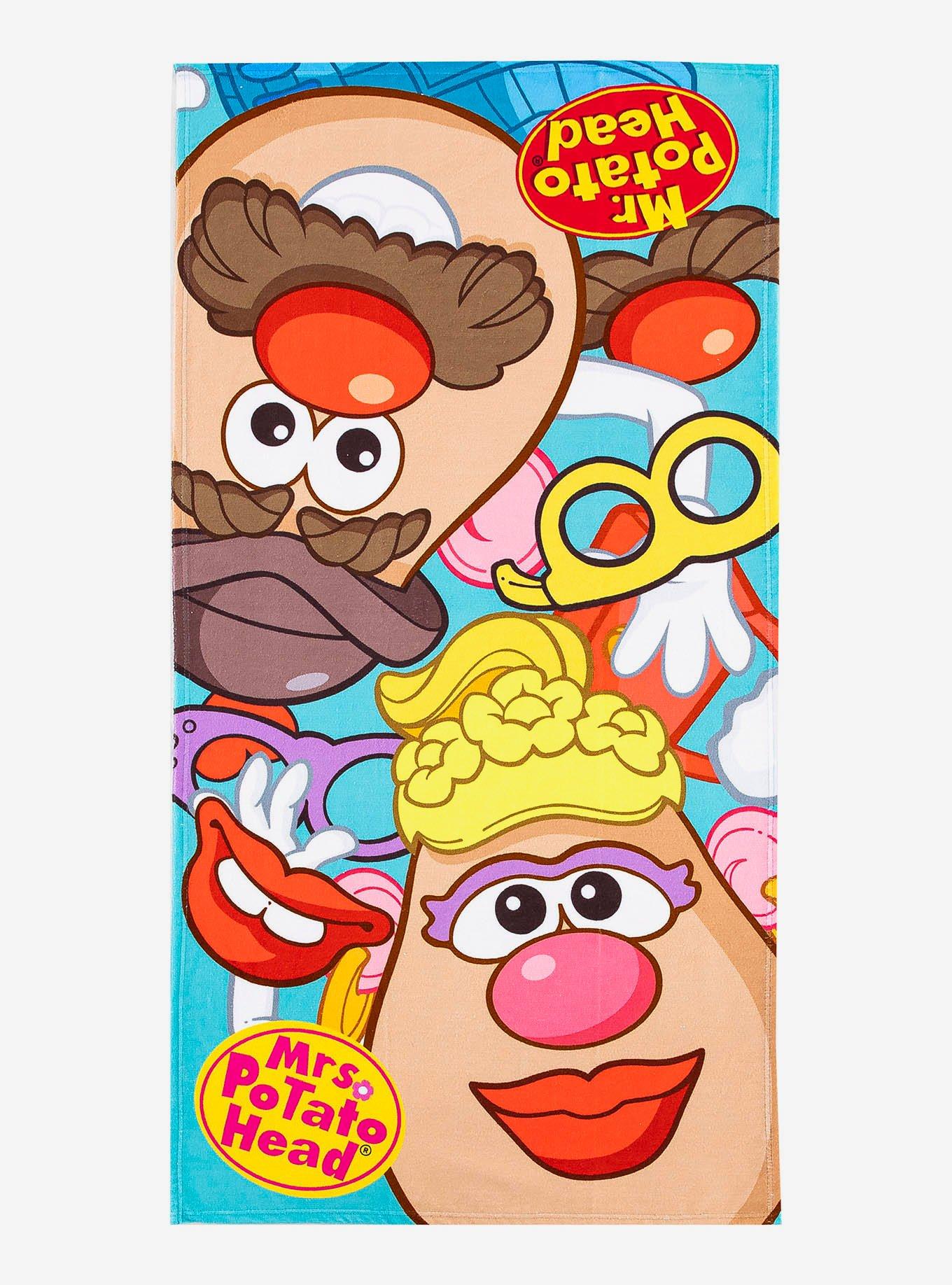 Mr. Potato Head Mr. & Mrs. Beach Towel, , hi-res