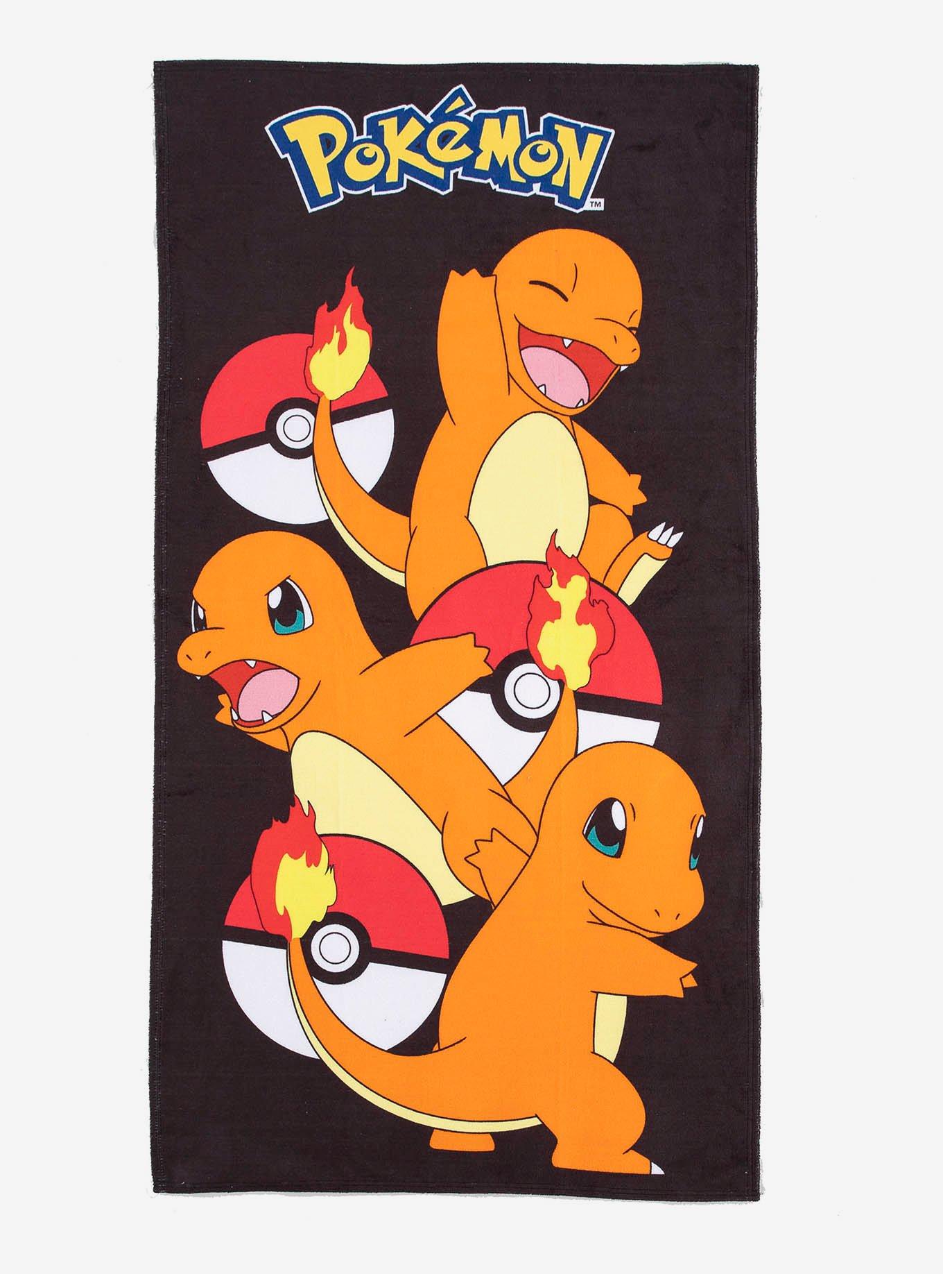 Pokemon Hot Char Beach Towel, , hi-res