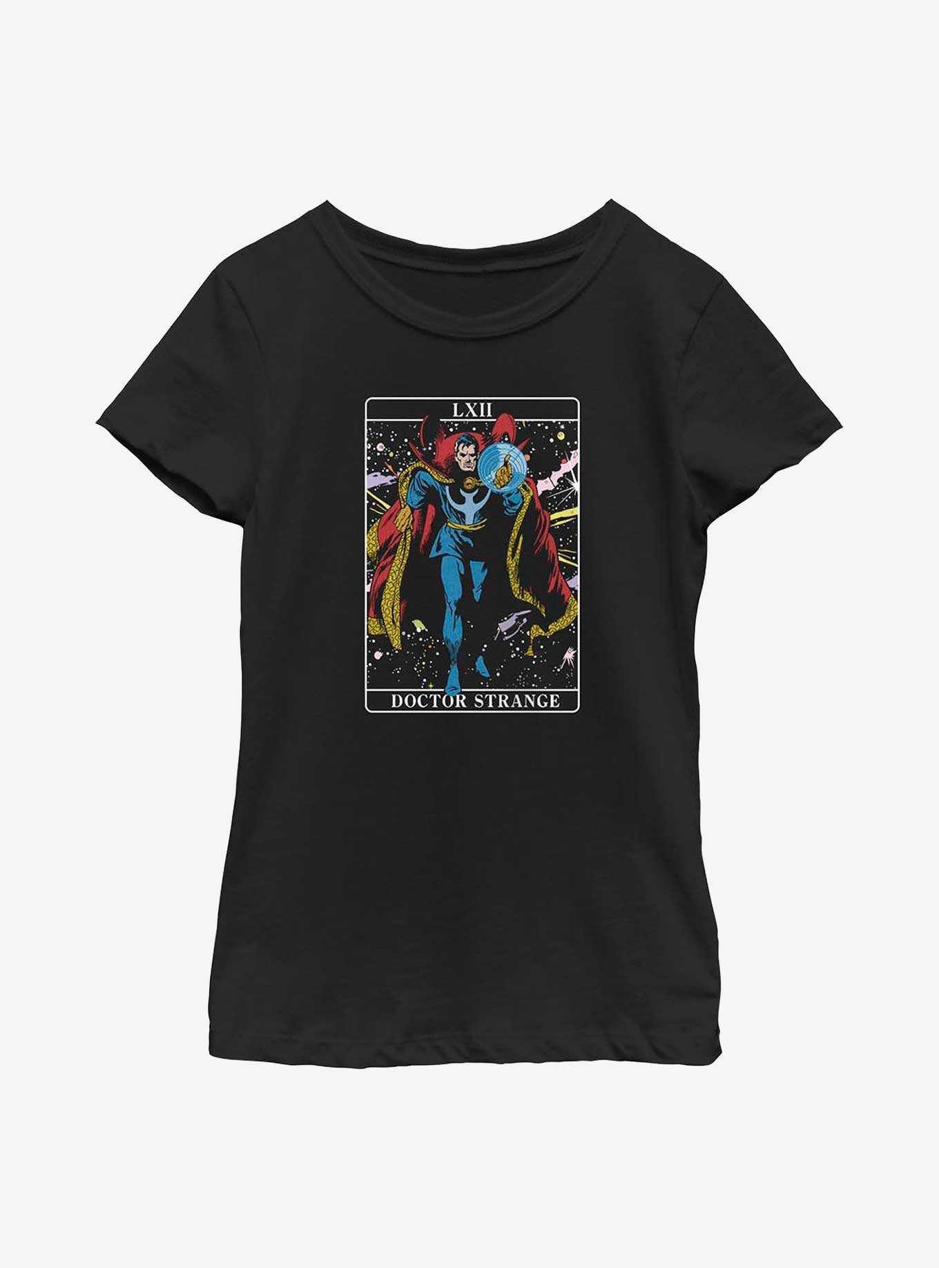 Marvel Doctor Strange Tarot Card Youth Girls T-Shirt, , hi-res