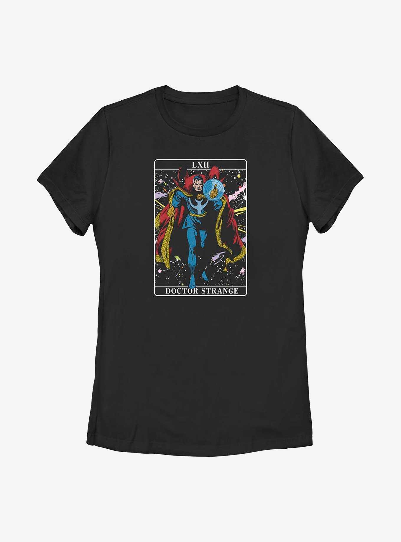 Marvel Doctor Strange Tarot Card Womens T-Shirt, , hi-res