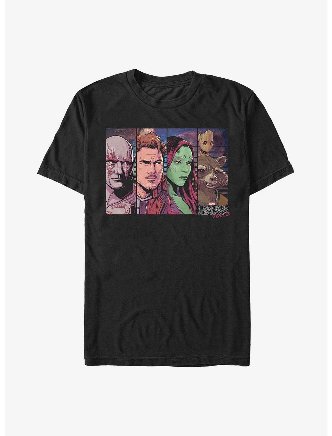 Marvel Guardians of the Galaxy Hero Box Up T-Shirt, BLACK, hi-res
