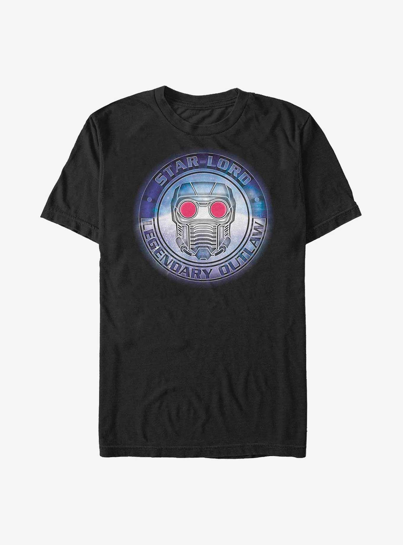 Marvel Guardians of the Galaxy Star-Lord Crest T-Shirt, , hi-res