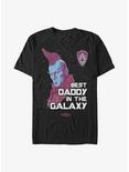 Marvel Guardians of the Galaxy Yondu Best Daddy In The Galaxy T-Shirt, BLACK, hi-res