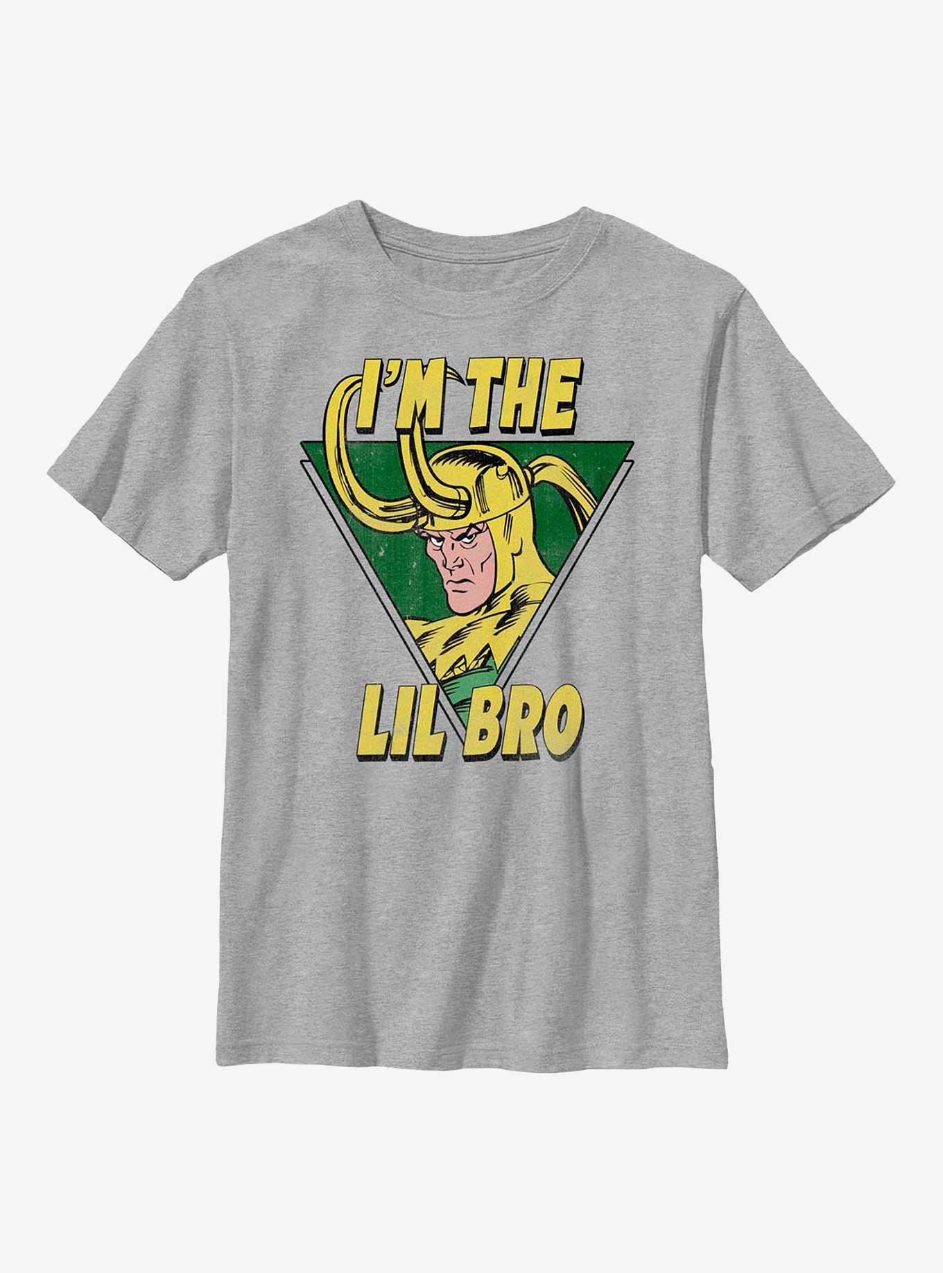 Marvel Loki I'm The Lil Bro Youth T-Shirt, , hi-res