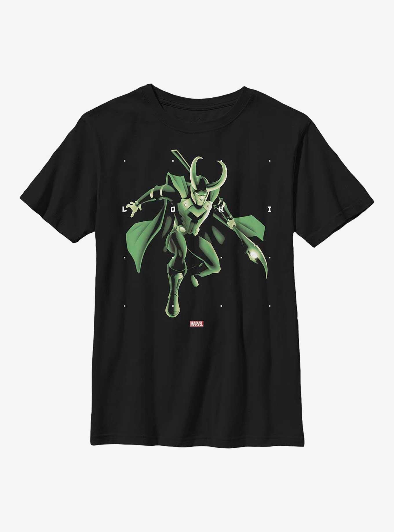 Marvel Loki God of Mischief Youth T-Shirt, , hi-res