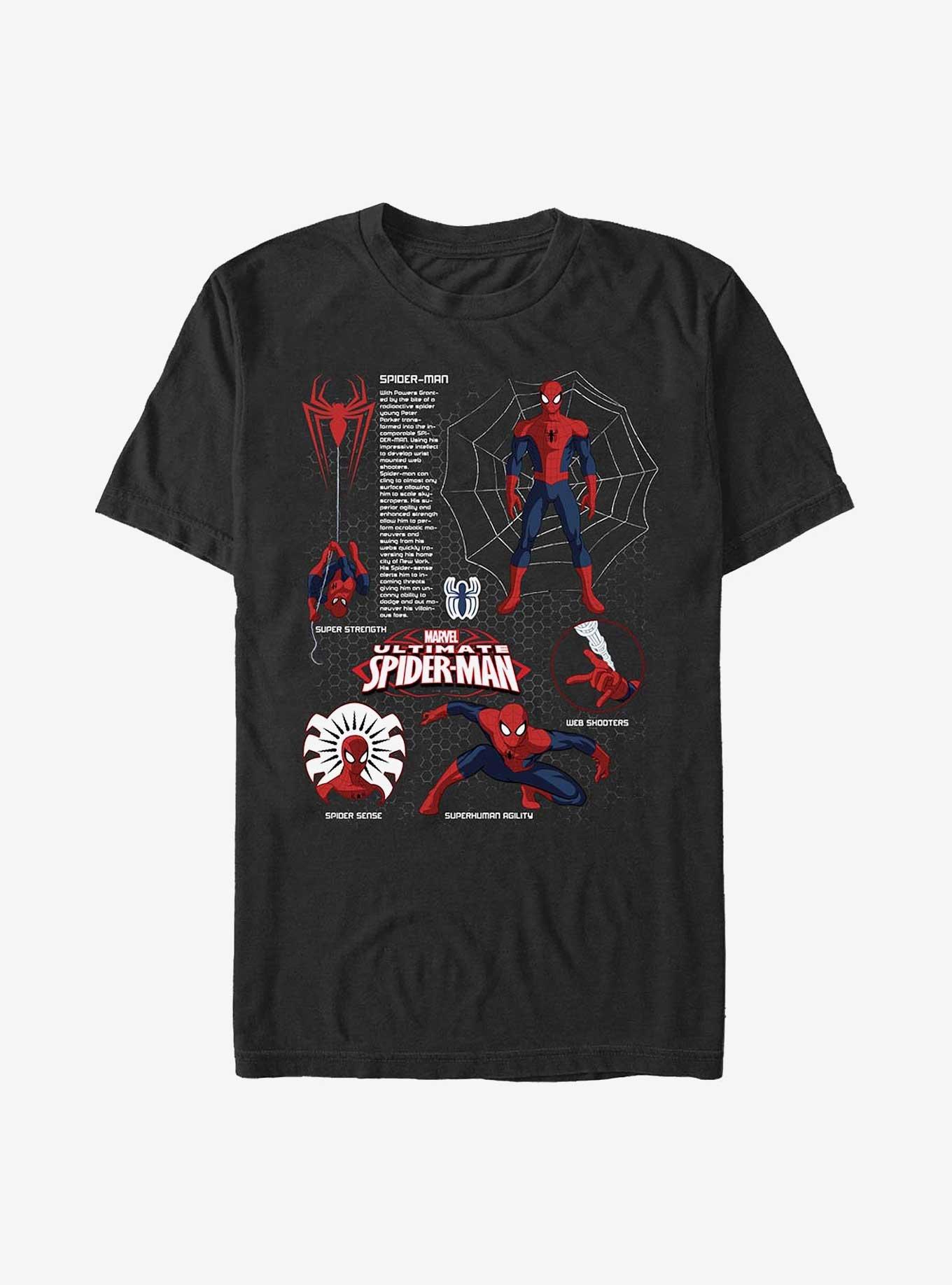 Marvel Spider-Man Spidey Schematics T-Shirt, , hi-res