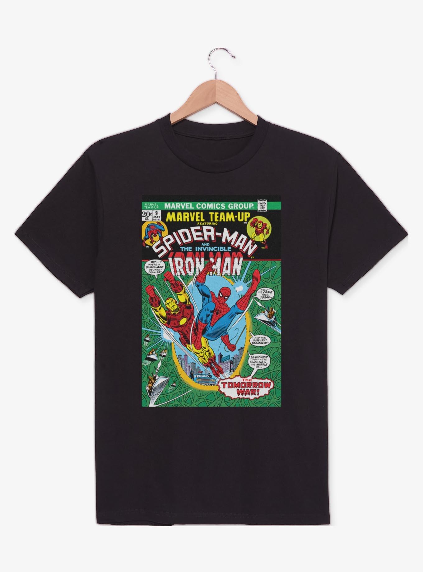 Marvel Spider-Man Team Spidey Iron Man T-Shirt