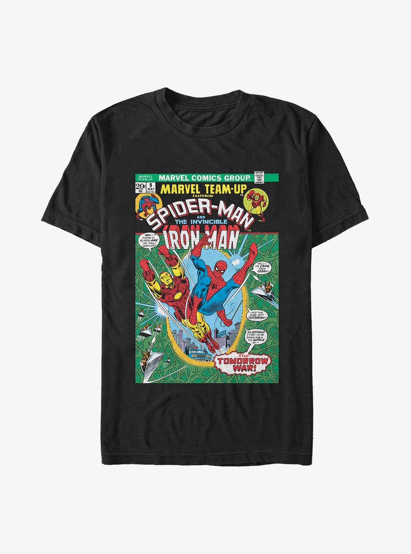 Marvel Spider-Man Team Spidey Iron Man T-Shirt, , hi-res