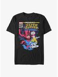 Marvel What If...? The Silver Surfer Was A Skateboarder T-Shirt, BLACK, hi-res