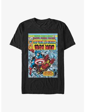 Marvel Avengers Captain America & Iron Man T-Shirt, , hi-res
