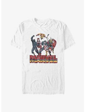Marvel Avengers Retro Logo T-Shirt, , hi-res