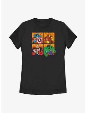 Marvel Avengers Halloween Panels Womens T-Shirt, , hi-res