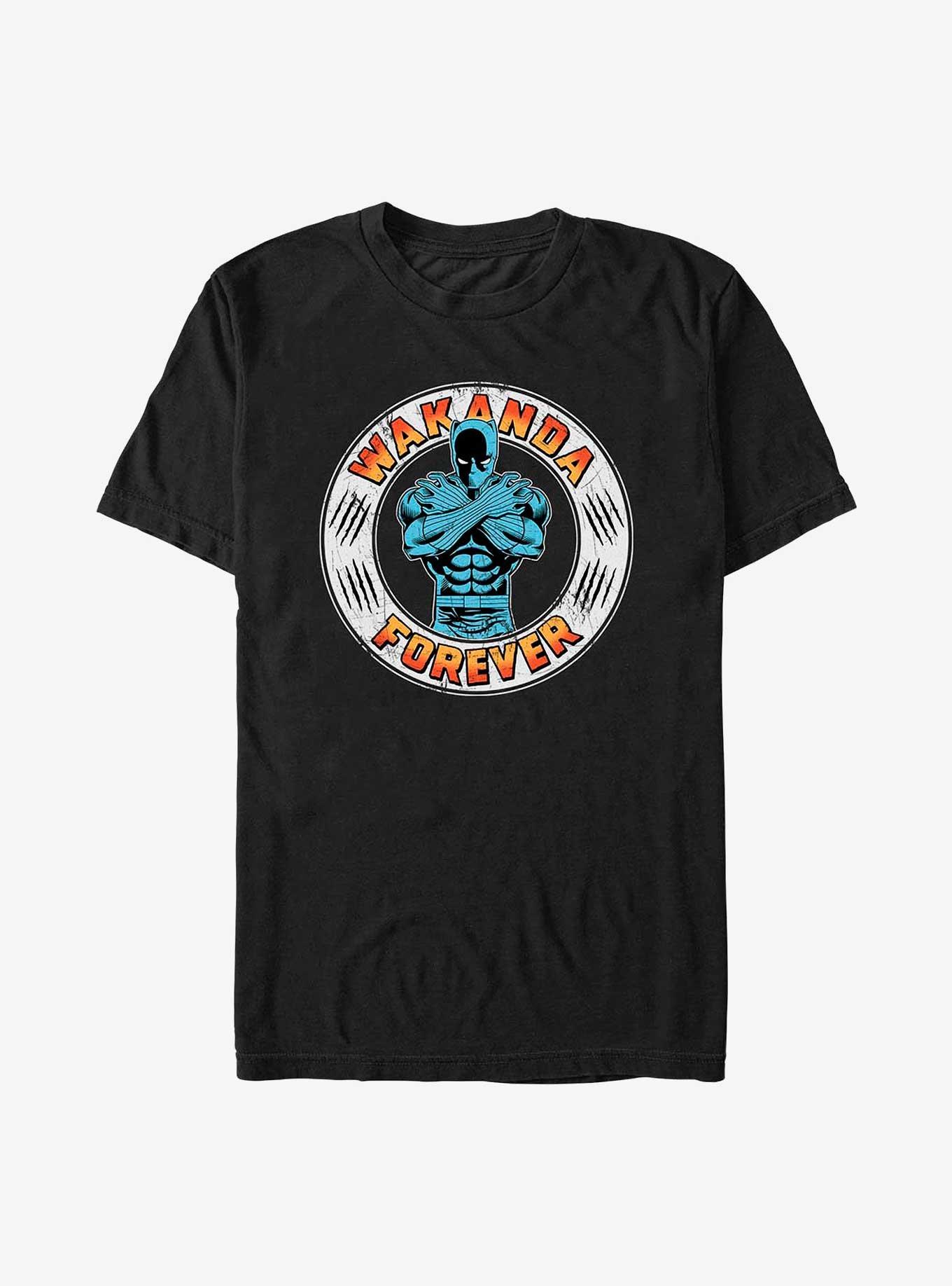 Marvel Black Panther Vintage Badge T-Shirt, , hi-res