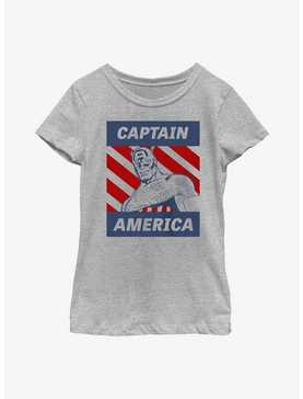 Marvel Captain America Super Guy Youth Girls T-Shirt, , hi-res