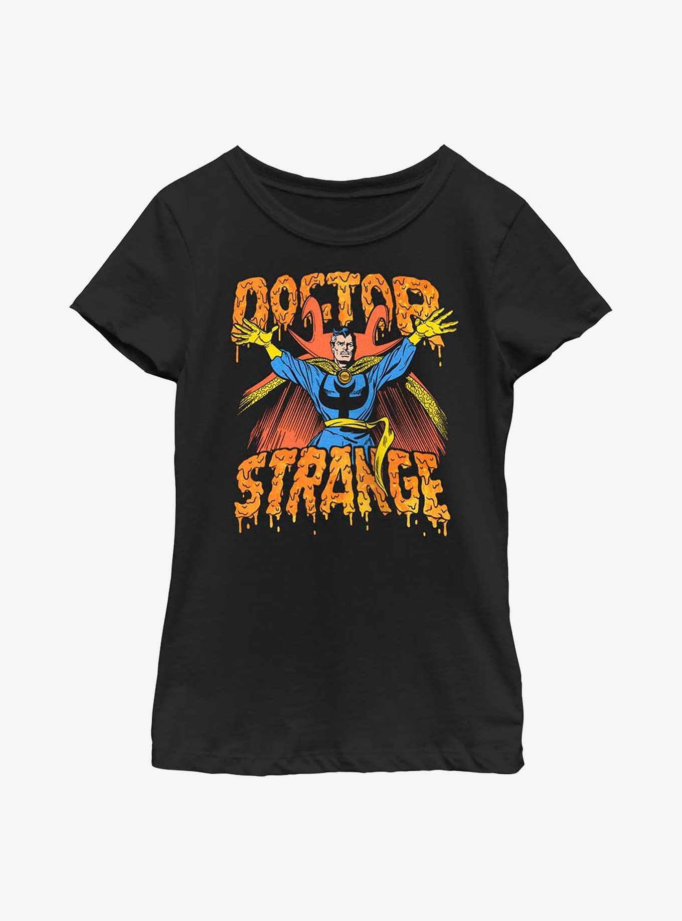 Marvel Doctor Strange Drip Logo Youth Girls T-Shirt, , hi-res