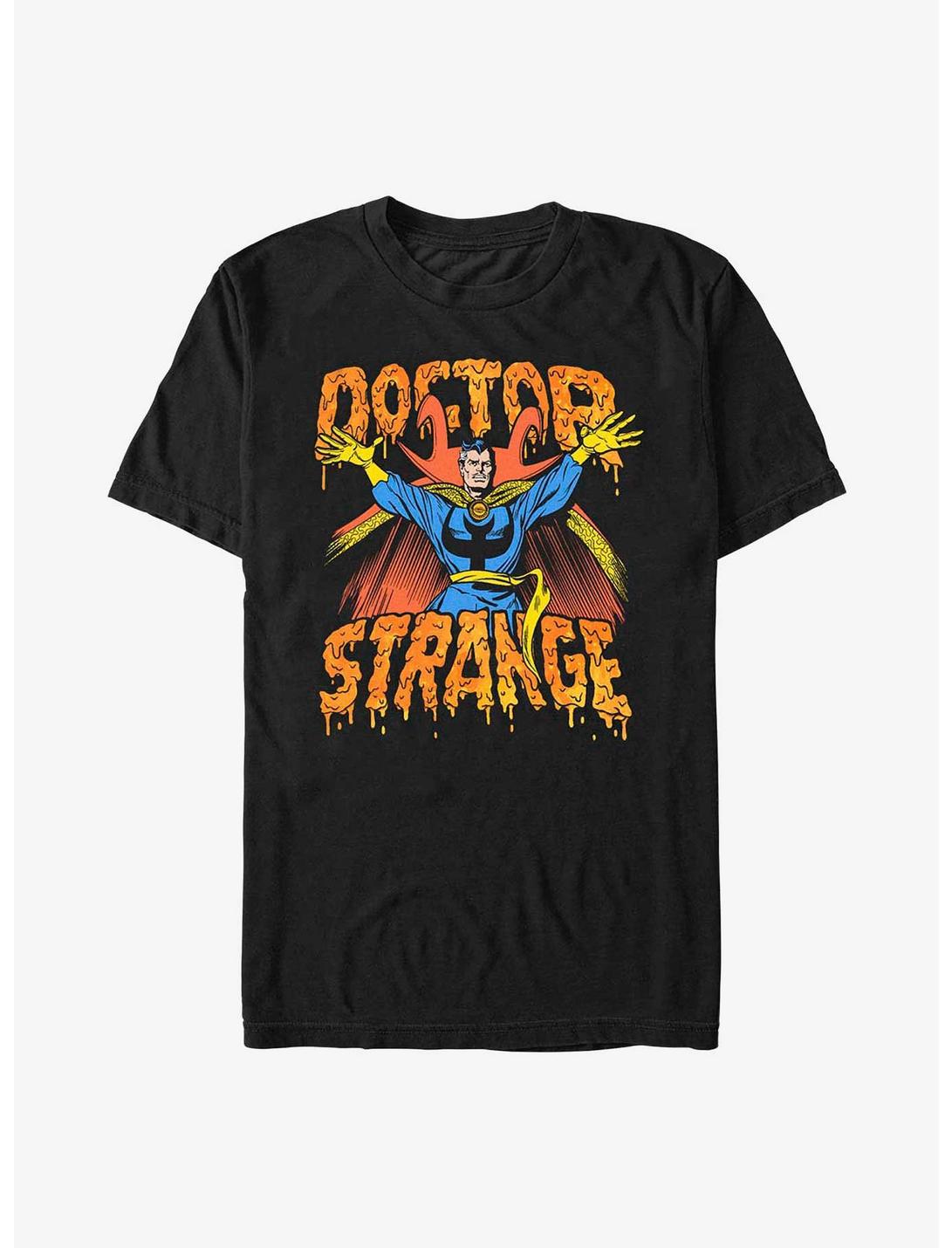 Marvel Doctor Strange Drip Logo T-Shirt, BLACK, hi-res
