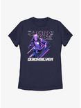 Marvel Fantastic Four Quicksilver Created Fast Womens T-Shirt, NAVY, hi-res