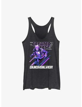 Plus Size Marvel Fantastic Four Quicksilver Created Fast Womens Tank Top, , hi-res