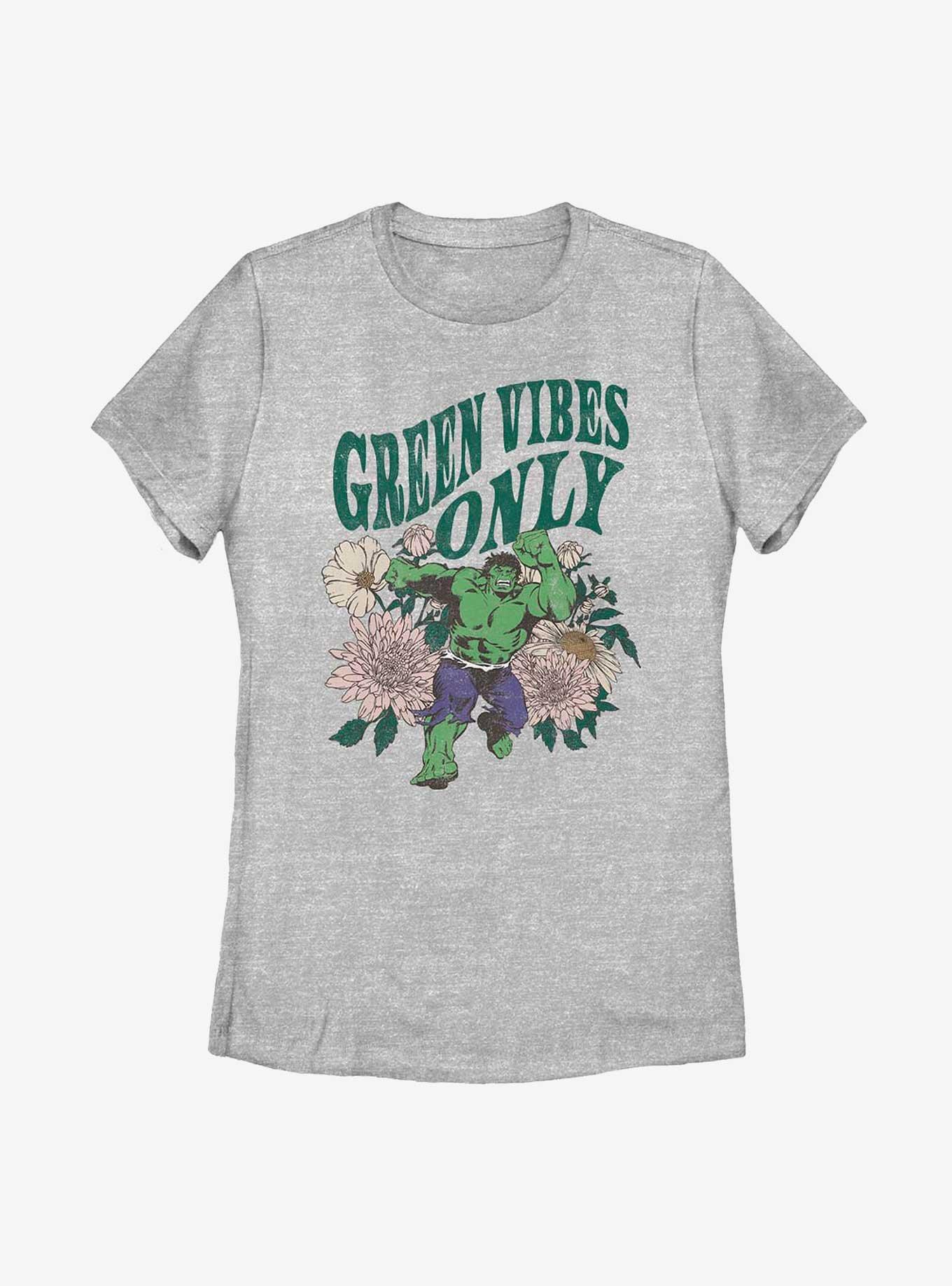 Marvel Hulk Green Vibes Only Womens T-Shirt, , hi-res