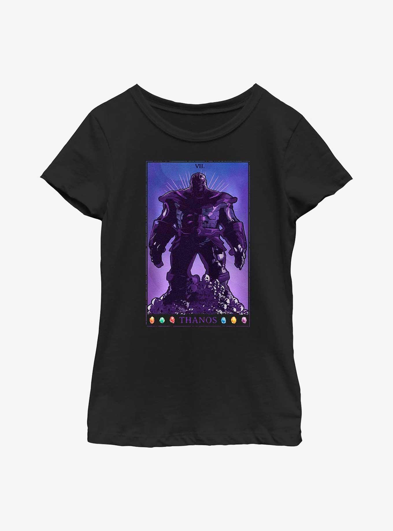 Marvel Thanos Was Right Youth Girls T-Shirt, BLACK, hi-res