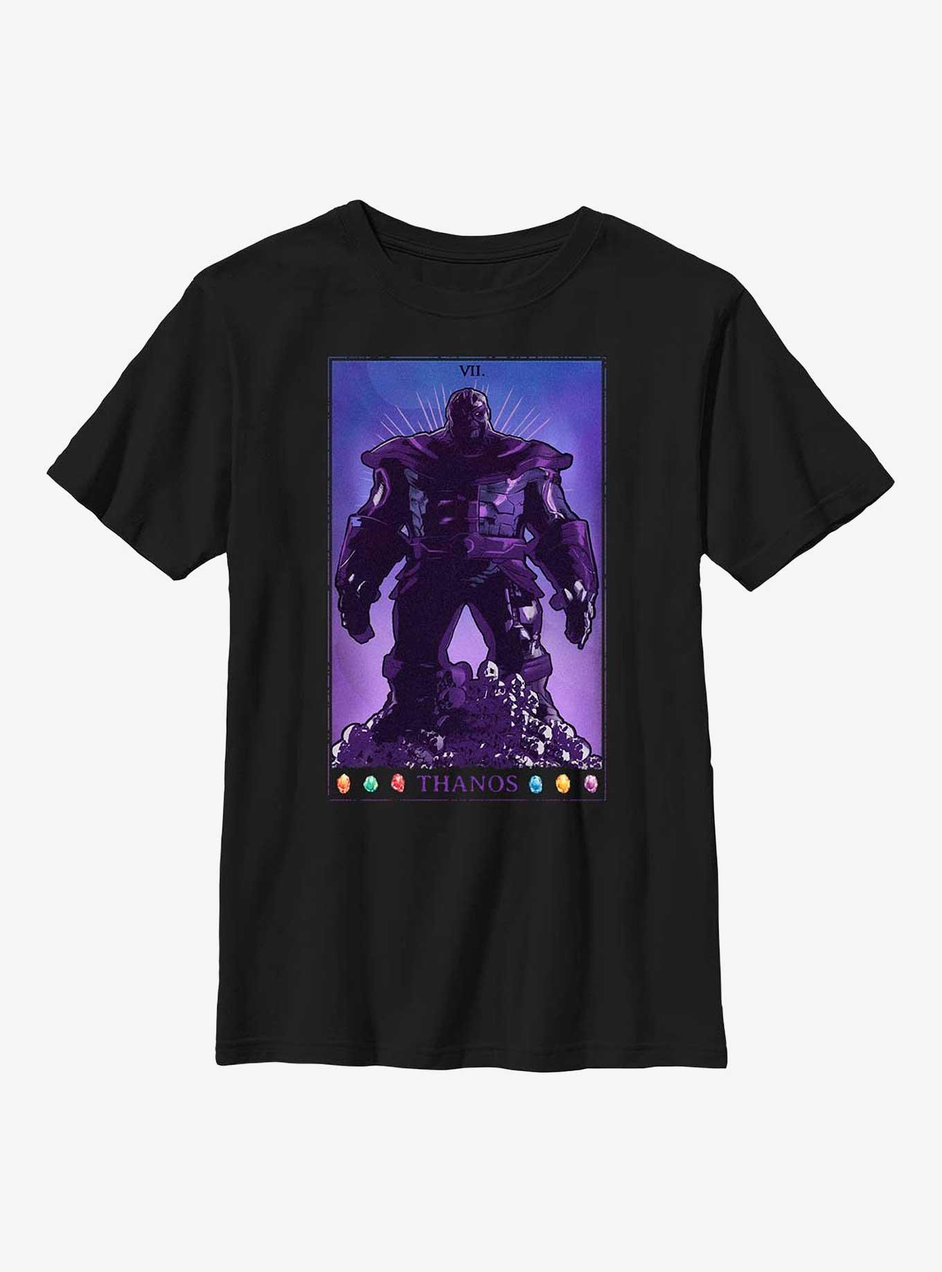 Marvel Thanos Was Right Youth T-Shirt, BLACK, hi-res