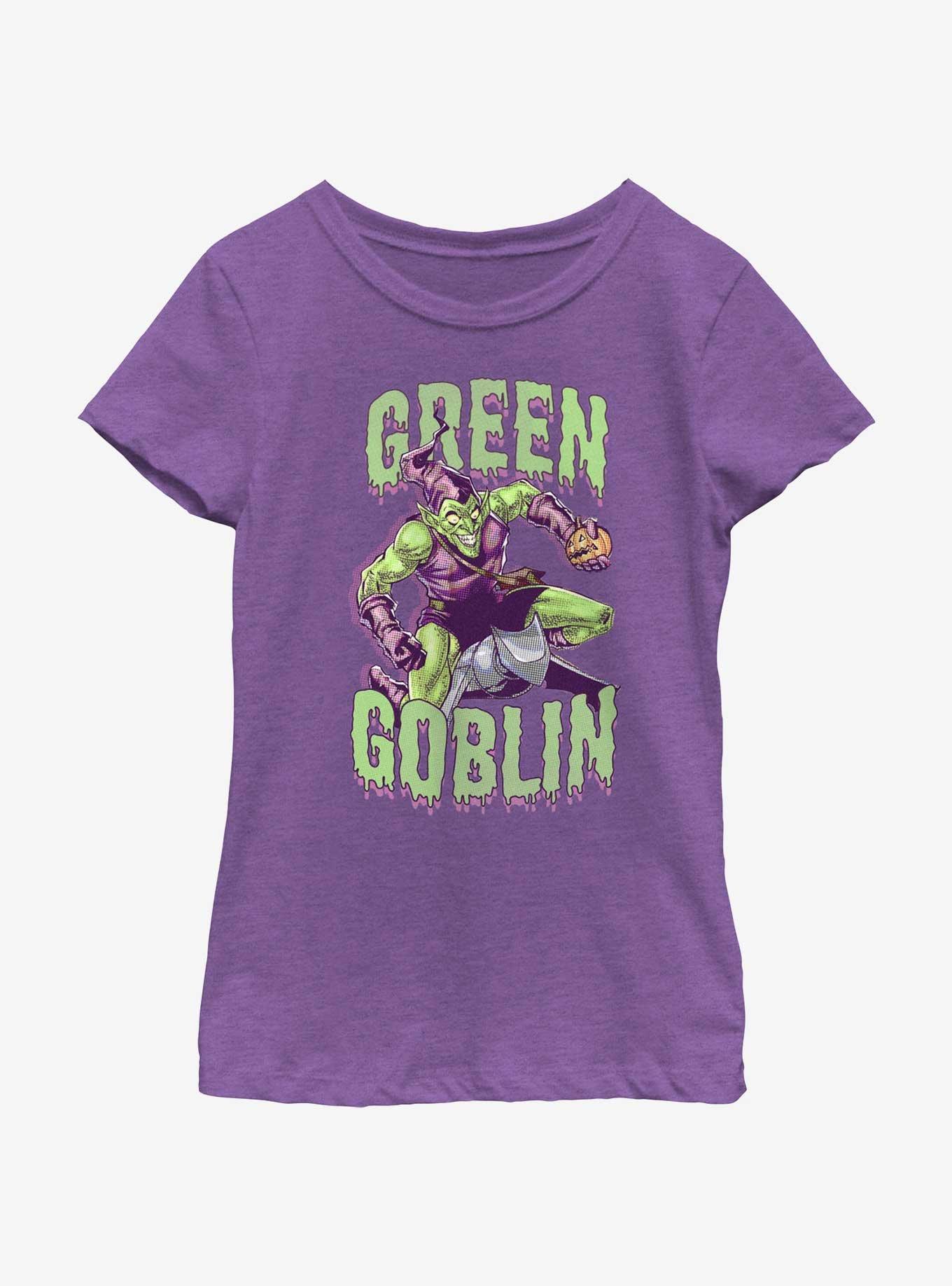 Marvel Spider-Man Green Goblin Youth Girls T-Shirt, , hi-res