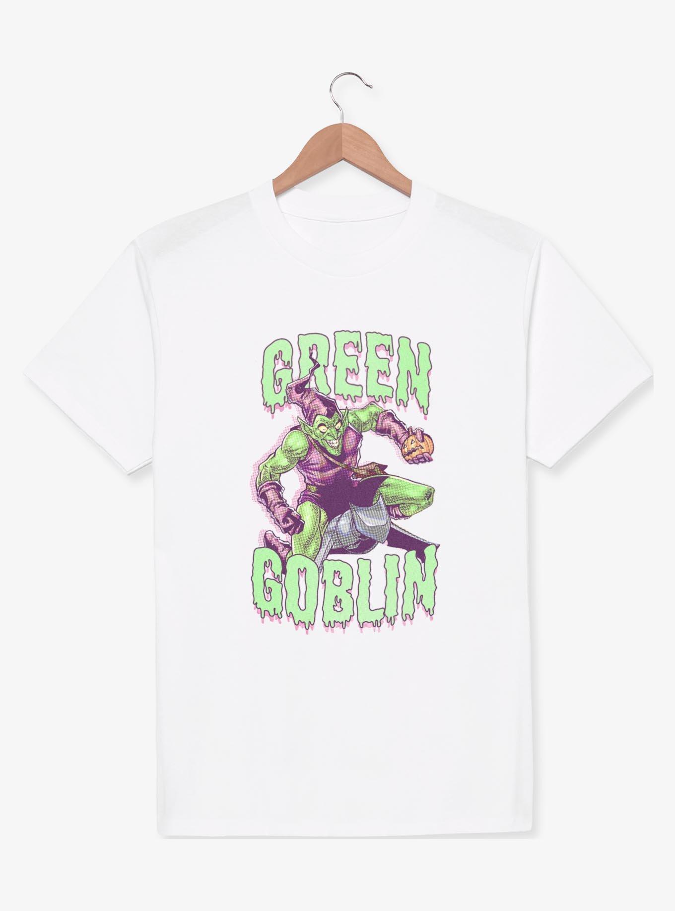 Marvel Spider-Man Green Goblin T-Shirt - WHITE | BoxLunch